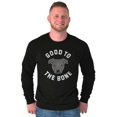 thumbnail image 5 of Good To Bone Cute Dog Rescue Adopt Long Sleeve TShirt Men Women Brisco Brands S, 5 of 5