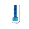 thumbnail image 1 of 6 tornillos para vástago de bicicleta M5 x 18 mm, cabeza Allen, tornillos para vástago MTB con arandela (azul) Ndcxsfigh Accesorios para bicicletas, 1 of 2