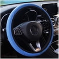 thumbnail image 3 of Funda para volante de coche, protector de volante de coche, diámetro 38 cm (15"), piel, 3 of 5