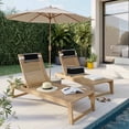 thumbnail image 4 of Chaise Lounge Headrest Pillow 2 Pack, Black Striped Waterproof Chair Pillows with Insert & Adjustable Elastic Strap for Beach Pool Recliner, Farmhouse Black White Stripes Outdoor Patio Pillow, 4 of 9