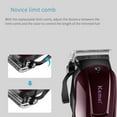 thumbnail image 6 of Men's Complete Hair Cutting Kit Rechargeable Electric Precision Trimmer Kit Cord/Cordless Grooming Kit Hair Styling Shears Secure Fit Guide Combs Haircut Kit, 6 of 6