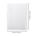 thumbnail image 3 of Accordion Folder Simple File Storage Paper Bag Document Organizer 40 Pockets Album White Plastic Student Office, 3 of 6