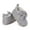 Gray, variant on Lilgiuy Spring Princess Girls' Shoes 0-1 Year Old Bowknot Baby Shoes Cotton Soft Sole Shoes Walking Shoes Clearance