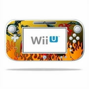 MightySkins NIWIIUGP-Dragon Breath Skin Compatible with Nintendo Wii U GamePad Controller Wrap Sticker - Dragon Breath