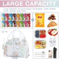 thumbnail image 2 of Lunch Bag - Insulated Lunch Box for Women, Reusable Large Capacity Cooler Bag for Adult, Small Leakproof Cute Corduroy Lunch Tote for Work Office Travel Picnic, 2 of 6