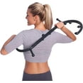 thumbnail image 3 of Body Back Buddy Classic Handheld Manual Massage Cane USA Made-Full Body Pressure & Trigger point massage tool for Deep Tissue Pain Relief -Dual Massage Hooks for Back, Shoulder, Neck (2.0 Black), 3 of 7