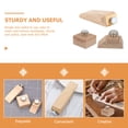 thumbnail image 3 of 3pcs Hand Sanding Block Wooden Sanding Block Wooden Hand Sandpaper Block for Polishing, 3 of 8