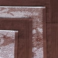 thumbnail image 6 of Superior Cotton Solid and Marble Face Towel Set of 12, Brown, 6 of 7