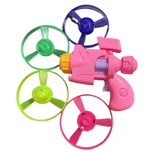 2025 Upgraded Flying Disc Cat Launcher Set, Interactive Fetch Toys with Light-Up Disc, for Cat Training Chasing Enrichment