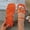 Orange, variant on Women's Casual Sandals Square Toe Minimalist Strappy Flat Comfort Shoes Summer Vacation Walking