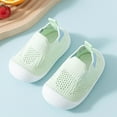 thumbnail image 2 of FuteztyToddler Shoes for Boys Girls Baby Kids Slip on Walking Shoes Breathable Sock Shoes Lightweight Soft Sneakers(Light Green,4 ), 2 of 5