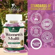 Multivitamin for Women - Complete Daily Womens Multivitamins with Calcium, Folic Acid, Vitamin A, C, D, E, B Vitamins, Zinc and Iron - Vitamins for Bone, Energy & Immune Support - 120 Softgels