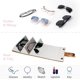 thumbnail image 4 of Estuche de viaje para gafas de sol, estuche plegable para gafas, estuche portátil para múltiples gafas para mujeres, hombres y niñas, 4 of 5