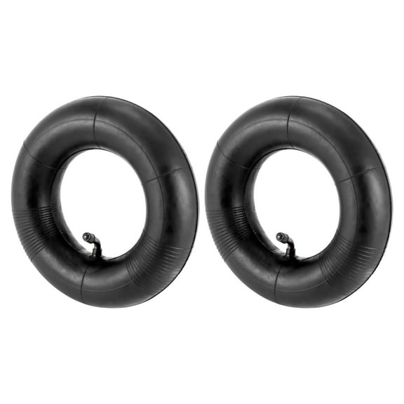 2 Pack 2.80/2.50-4 inch Inner Tube with TR87 Bent Valve Stem for Scooters, Lawn Mowers, Wheelbarrows, Hand Trucks