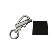 Qiweii Permanent Match Infinity Lighter, 3-in-1 Keychain Bottle Opener Igniter, Reusable Unlimited Lighter, Waterproof Matches, Outdoor Survival Permanent Igniter with 1pc Maintenance Cloth
