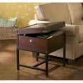 thumbnail image 3 of Southern Enterprises Yorkshire Table de Fin de Stockage dans un Espresso, 3 of 8