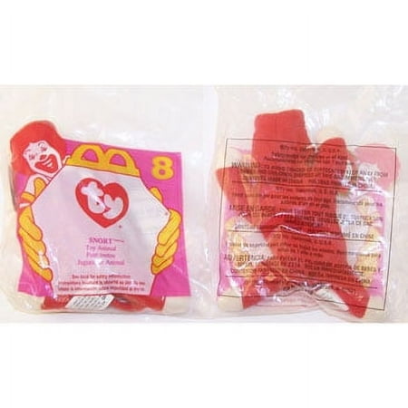 TY McDonald s Teenie Beanie - #8 SNORT the Bull (1997) (5 inch) price history on PriceWatchPro
