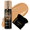 040-Medium, variant on LUMINESS Airbrush Body Coverage with Self Tanner Brush - Tattoo Cover Up Makeup - Full Coverage Foundation for Face & Body - Water-Resistant, Long-Wear, Natural Radiant Finish, Medium Warm