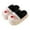 Z01A Black, variant on Fuzzy Animal Slippers For Toddler Kids Cozy and Comfortable Cute Dog Slippers Memory Foam Non-Skid Bottoms Winter Warm House Slippers Grey 3.5-4 Years