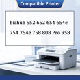 thumbnail image 2 of WX-102 WX102 Waste Toner Container Compatible for Konica Minolta Bizhub 552 652 654 654e 754 754e 758 808 Pro 958 Printer, 2 of 7