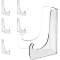 thumbnail image 1 of JuxYes 6 Pack Clear Display Stand Easel, Acrylic Plate Stands Cards Display Easel Holder (Small), 1 of 7