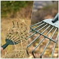 thumbnail image 2 of Miangastore Rake for Artificial Grass Metal 7-toothed 1Pack 32x0.3937in, 2 of 8