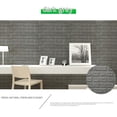 thumbnail image 1 of Xihbxyly Adhesivo de Pared de Ladrillo 3D, Decoración de Espuma Autoadhesiva, Amortiguador, Ligero y Lavable, Ideal para Salón o Dormitorio, Fácil Instalación, Tamaño 70 X 77 Cm., 1 of 2