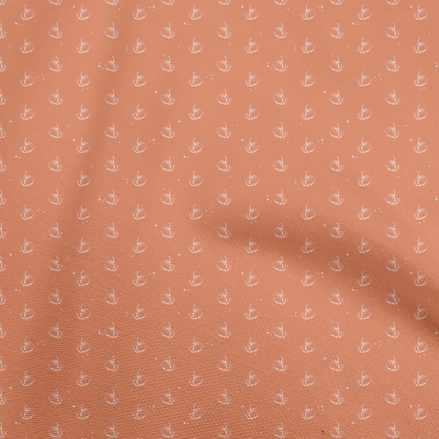 oneOone Tissu Georgette Viscose Pêche Foncée Tissu Robe Avocat Tissu Imprimé Tissu au Mètre 42 Pouces de Large