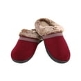 thumbnail image 2 of isotoner Womens Recycled Microsuede Mallory Hoodback Slipper CHI-6/7, 2 of 4