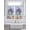 Lavender SlateBlue LightBLue, variant on Purple Lavender Bathroom Window Curtain, Spring Daisy Butterfly Plants Watercolor Blue Light Filtering Coffee Kitchen Curtains, Bedroom Living Room Curtains 2 Panel 84"x45"