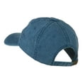 thumbnail image 3 of Fishing Walleye Lure Embroidered Washed Cap - Navy OSFM, 3 of 5
