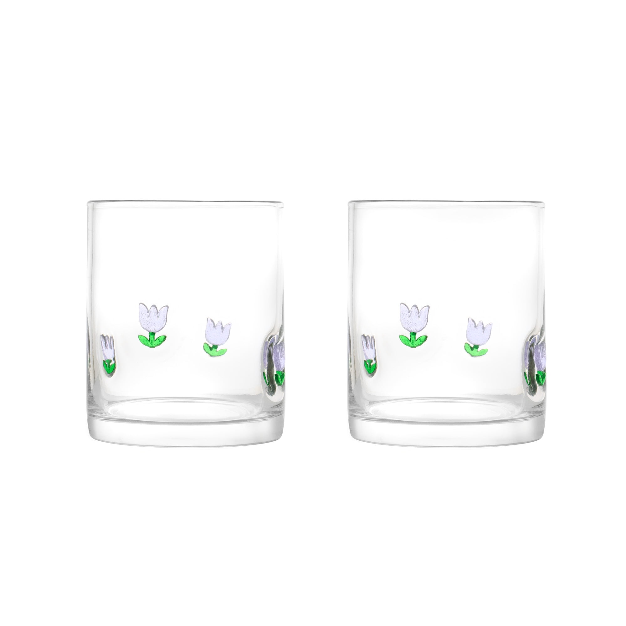 Thyme Table 12 fl oz Easter Goose Charm Drinking Glasses Set of 2
