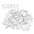 thumbnail image 2 of Conectores de cable de bajo voltaje, conectores B secos Empalmes tipo de frijol de crimpado de cable para bajo voltaje, blancos (500 piezas), 2 of 2