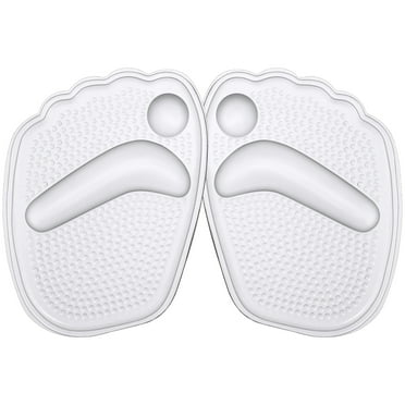 Mizh 3 Pairs Foot Cushion Pads High Heel Pads Shoes Insert Silicone Pads Shoe Insoles Pads Shoe Filler for Loose Shoes