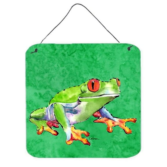 Frog Aluminium Metal Wall Or Door Hanging Prints