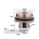 thumbnail image 3 of Combination Cam Lock Safe Cabinet Drawer Digital Code For Mail Box Keyless, 3 of 3