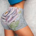 thumbnail image 6 of Rocae Vintage Rose for Women's Quick-Dry Running Shorts,Ladies Active Athletic Apparel Yoga Workout Gym Running Volleyball Spandex Shorts Medium, 6 of 9