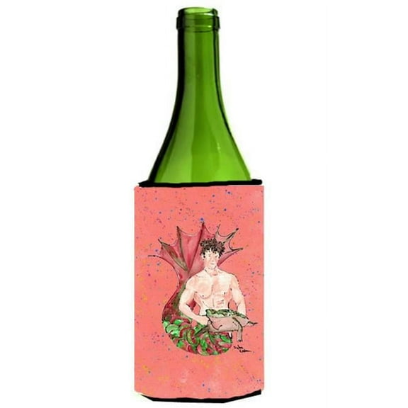 Brunette Merman Wine Bottle   Hugger - 24 oz.