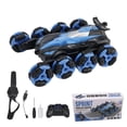 thumbnail image 1 of Bruce&Shark 8 Wheel RC Stunt Car, 2.4G Transform Toy with Gesture Control, Water Mist & Lights, Remote Control Car for Kids, 1 of 10
