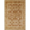 thumbnail image 1 of Ahgly Company Indoor Rectangle Mid-Century Modern Brown Sand Brown Oriental Area Rugs, 7' x 9', 1 of 6