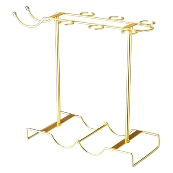 New Arrivals Wine Glass Holder, Countertop Metal Holder