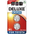 thumbnail image 1 of Pilas para llavero Toyota Deluxe CR2032 3V, paquete de 2, 1 of 7