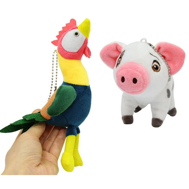 2pcs Moana Movie Character Pua Pig Hei Hei Plush Doll Small Figure Toys Chrismas Gifts For Boys Girls Walmart Com