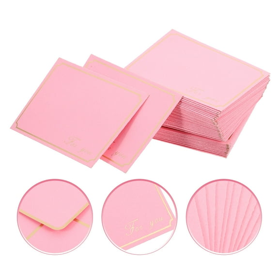 MLINS Pink Paper envelopes for Writing Letters with Smooth Texture and Gentle Finish 50 Pieces