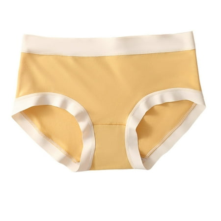 Womens Underwear Bikini Cotton Soft Underwear Full Coverage High Waisted No Show Panties Underpants Shorts Strech Soft Full Coverage Briefs Base Low Rise Thong with Lace Panty Seamless No Show Undies