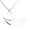Silver, variant on Heart Locket Pendants Envelope Locket Necklace Secret Hidden Message Pendant Necklace Gift for Girlfriend Valentines Day
