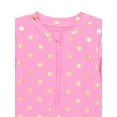thumbnail image 3 of Wonder Nation Toddler Girl Zip Rash Guard One-Piece Swimsuit, Sizes 12M-5T, 3 of 3