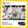 thumbnail image 5 of E525W Toner Cartridge Compatible for Dell E525W E525 525w for Dell 593-BBJU 593-BBJV 593-BBJW 593-BBJX High Yield Printer Ink (2x Black, 2x Cyan, 2x Magenta, 2x Yellow, 8-Pack), 5 of 6