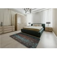 thumbnail image 4 of Ahgly Company Indoor Rectangle Patterned Midnight Gray Area Rugs, 7' x 9', 4 of 6