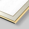 thumbnail image 4 of Unique Bargains Modern Picture Frame Brushed Aluminum Metal Photo Frame Gold 6x8, 4 of 6